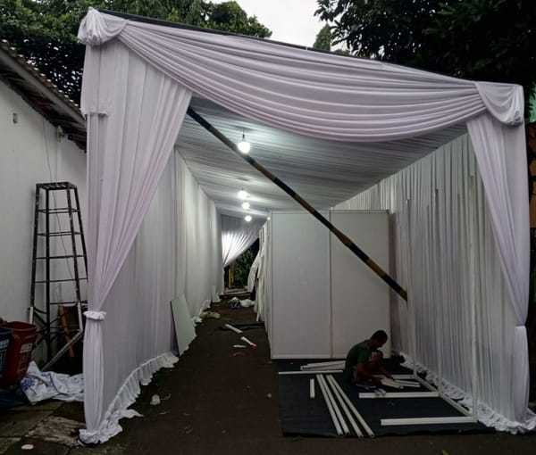 Partisi Ruang Untuk Acara Sunatan Massal